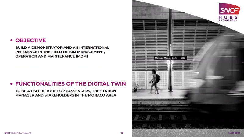 Support de prise de parole SNCF Hubs & Connexions pour l’Exposition universelle de Dubaï